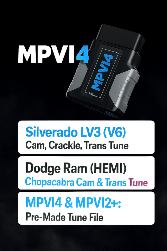 HP Tuners MPVI4 With Tune File