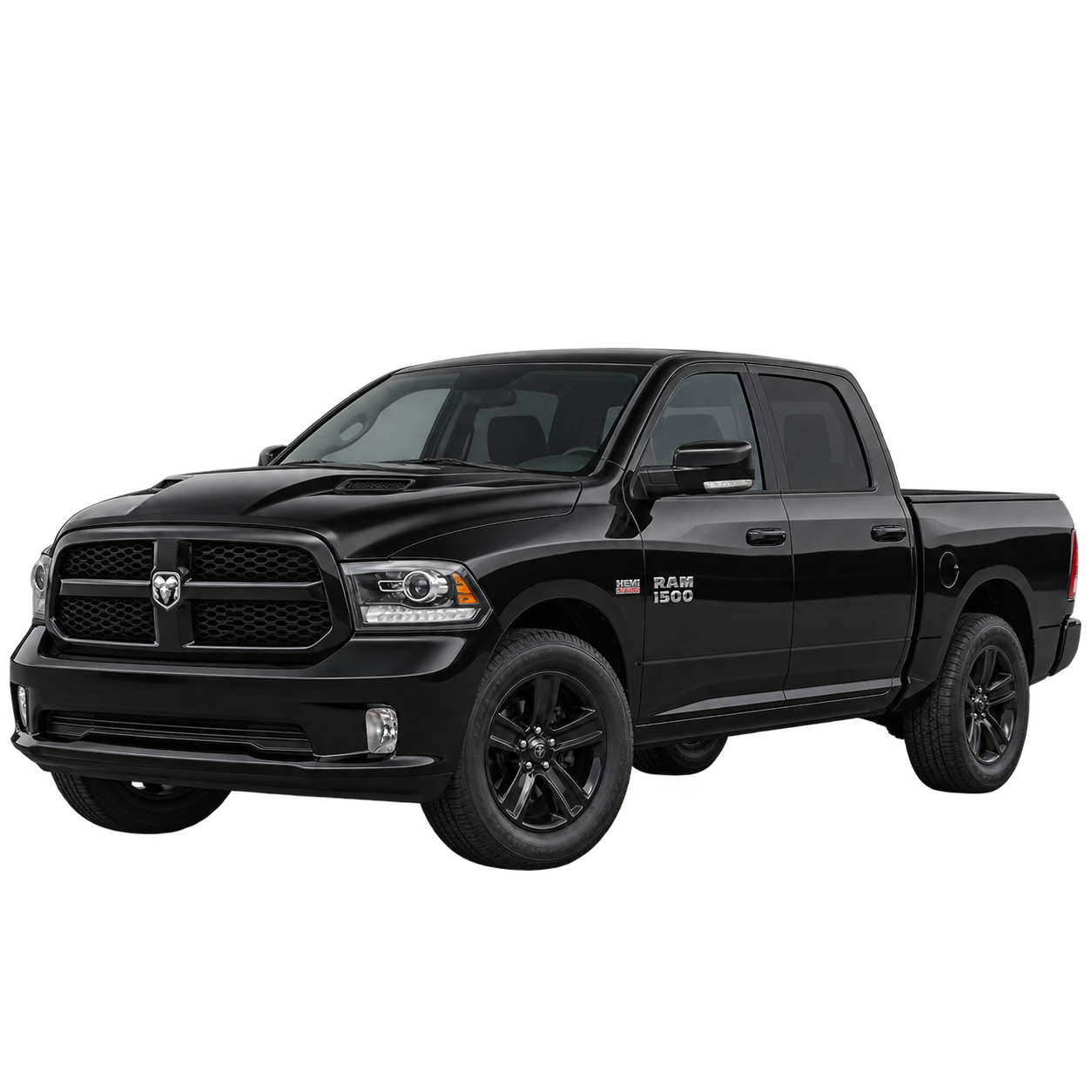 Representative black Ram 1500 illustration