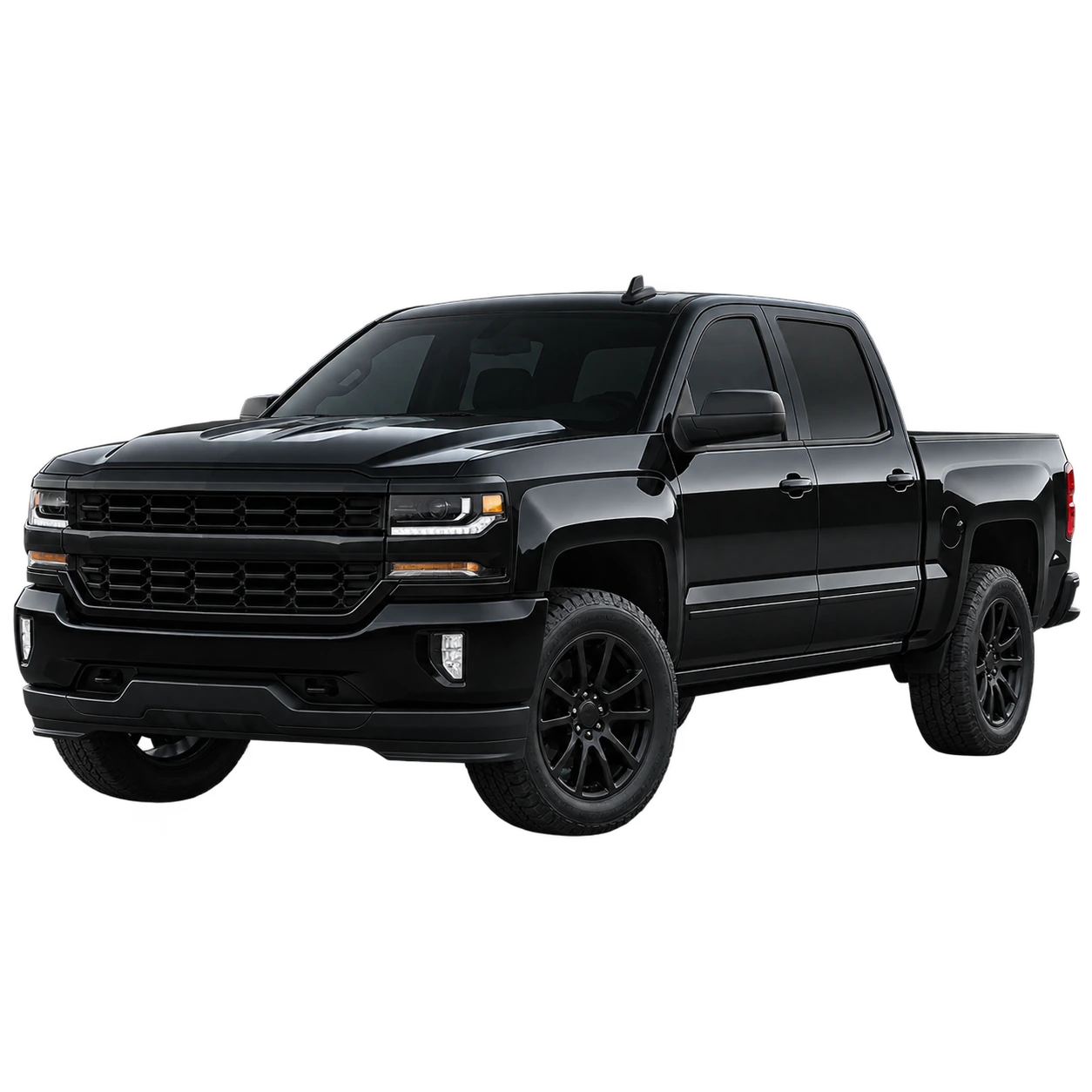Representative black Chevrolet Silverado