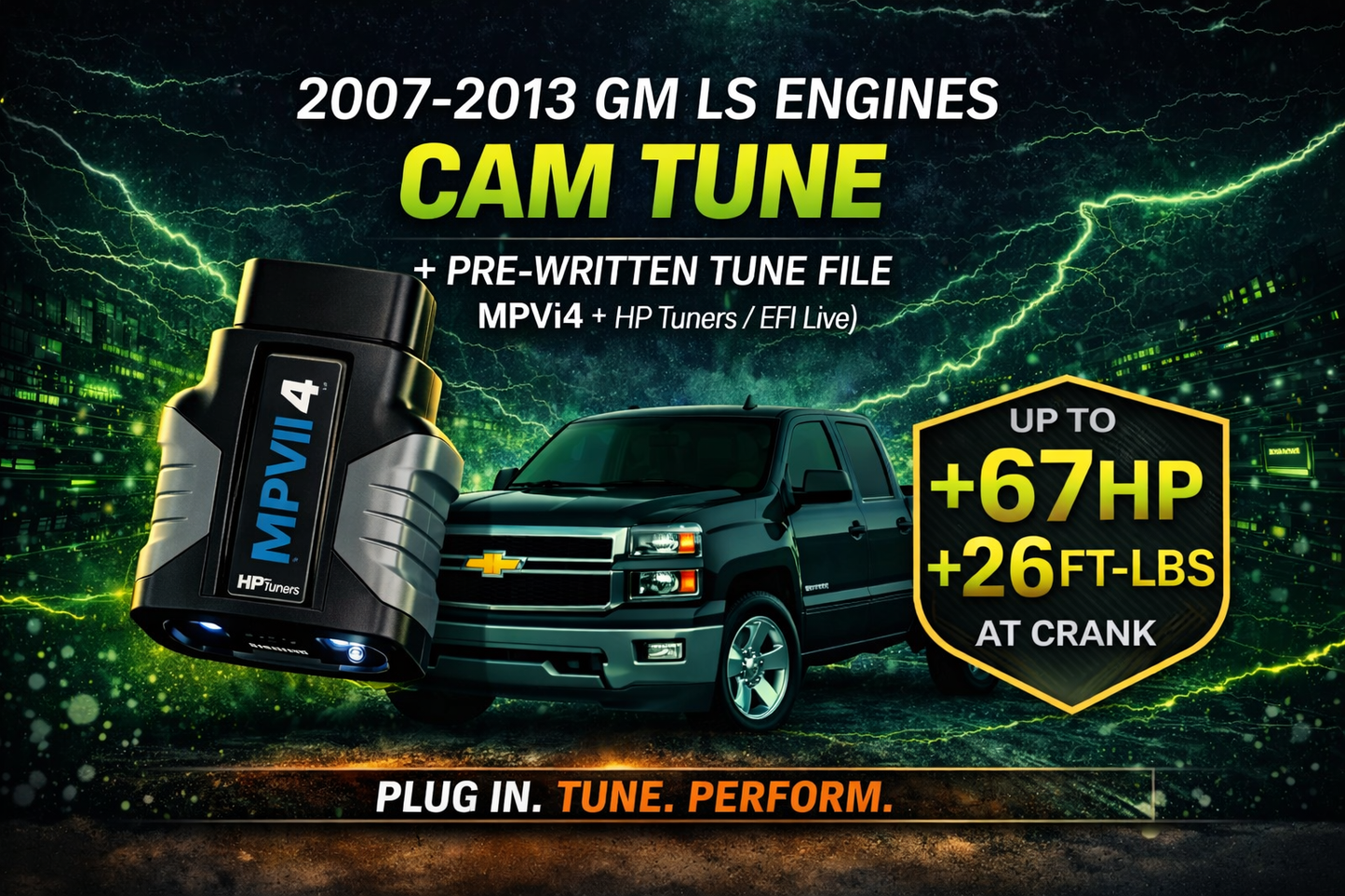 HP Tuners MPVI4 With Tune File