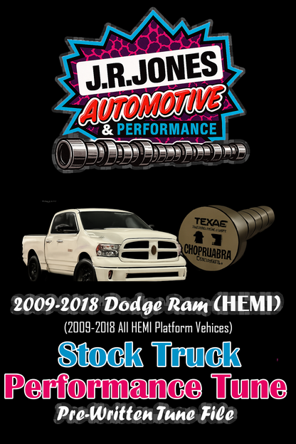 2009-2018 Dodge Ram (All HEMI Platform Vehicles) | Chopacabra Cam, and Others Pre-Written Tune Files (HP Tuners Required)
