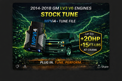 HP Tuners MPVI4 With Tune File