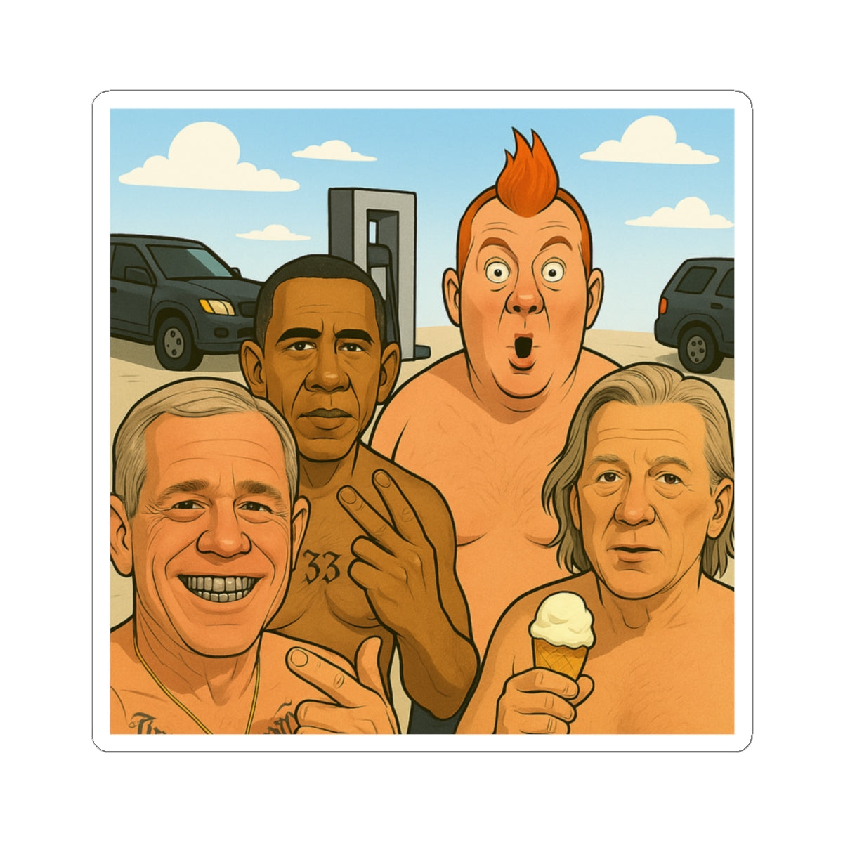 World Leaders Collection: Top 4 Stickers