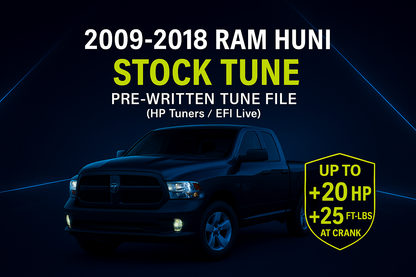 2009-2018 Dodge Ram (All HEMI Platform Vehicles) | Chopacabra Cam, and Others Pre-Written Tune Files (HP Tuners Required)