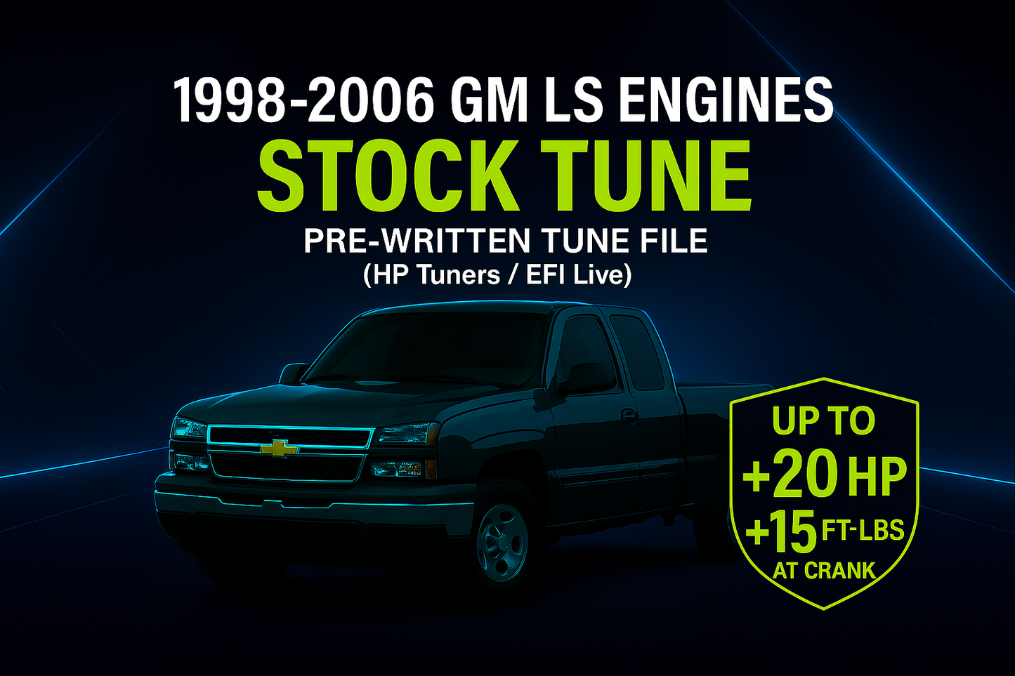 1998-2006 Chevy Silverado (4.8, 5.3, 6.0L ETC |  Chopacabra Cam, and Others  Pre-Written Tune Files (HP Tuners Required)