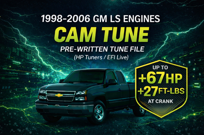 1998-2006 Chevy Silverado (4.8, 5.3, 6.0L ETC |  Chopacabra Cam, and Others  Pre-Written Tune Files (HP Tuners Required)