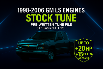 1998-2006 Chevy Silverado (4.8, 5.3, 6.0L ETC |  Chopacabra Cam, and Others  Pre-Written Tune Files (HP Tuners Required)