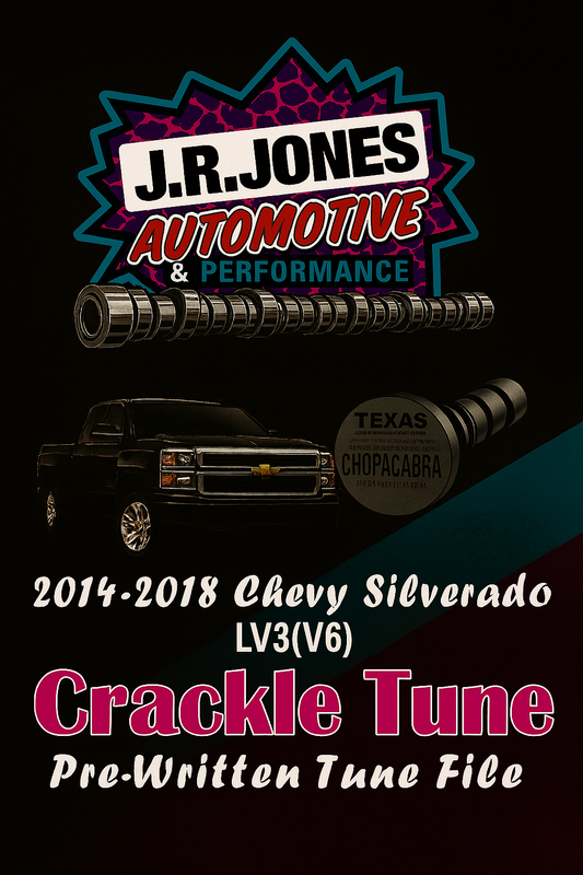 2014-2018 Chevy Silverado, Sierra LV3 (V6) |  Chopacabra Cam, Crackle Tune and Others  Pre-Written Tune Files (HP Tuners Required)