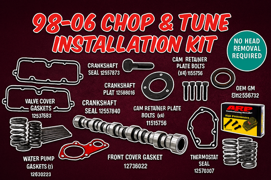 98-06 GM LS Chop and Cam (Heads On) Install Kit