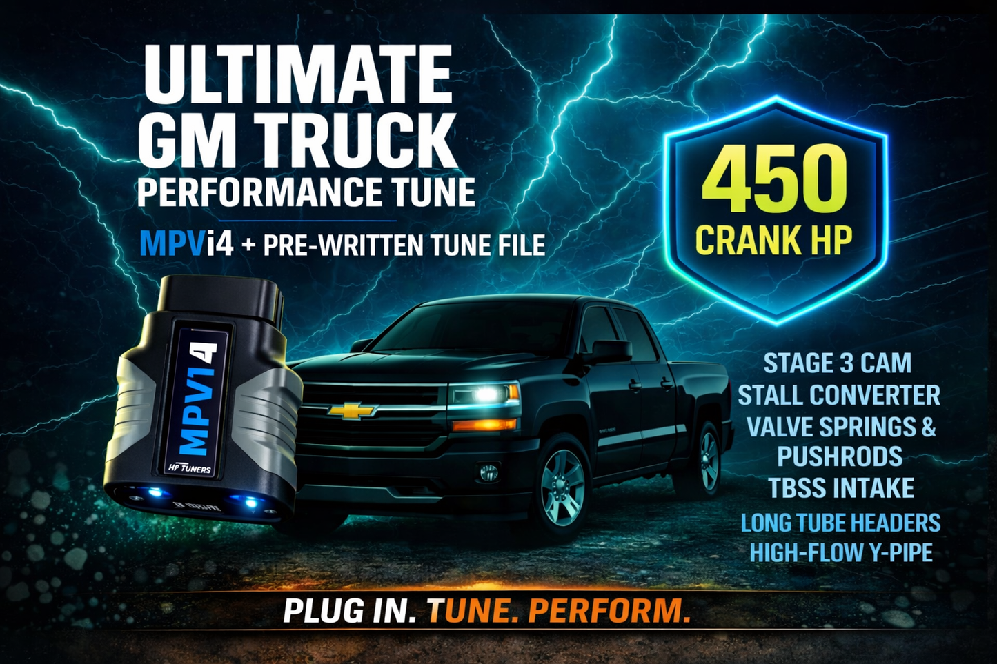 HP Tuners MPVI4 With Tune File