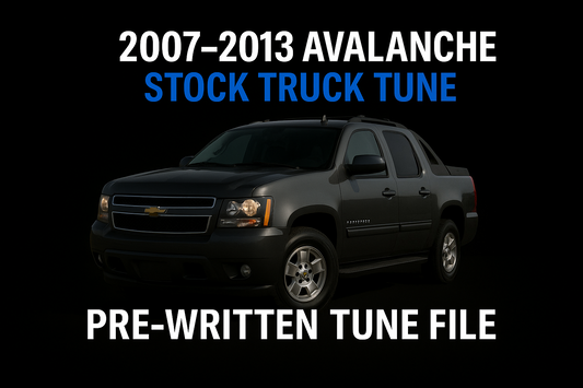 2007-2013 Chevy Avalanche Chopacabra Cam Tune | Pre-Written Tune File | 5.3 Chopacabra Cam Tune