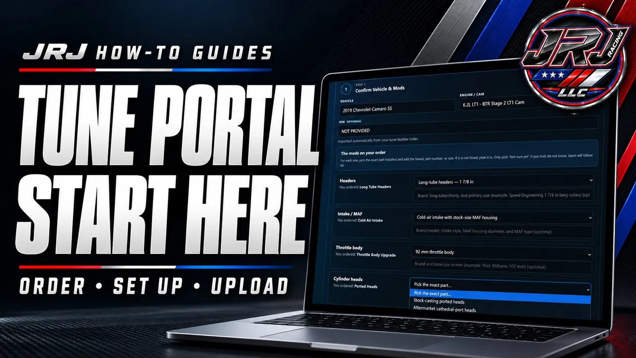 How to Order Your JRJ Tune & Use the Tune Portal